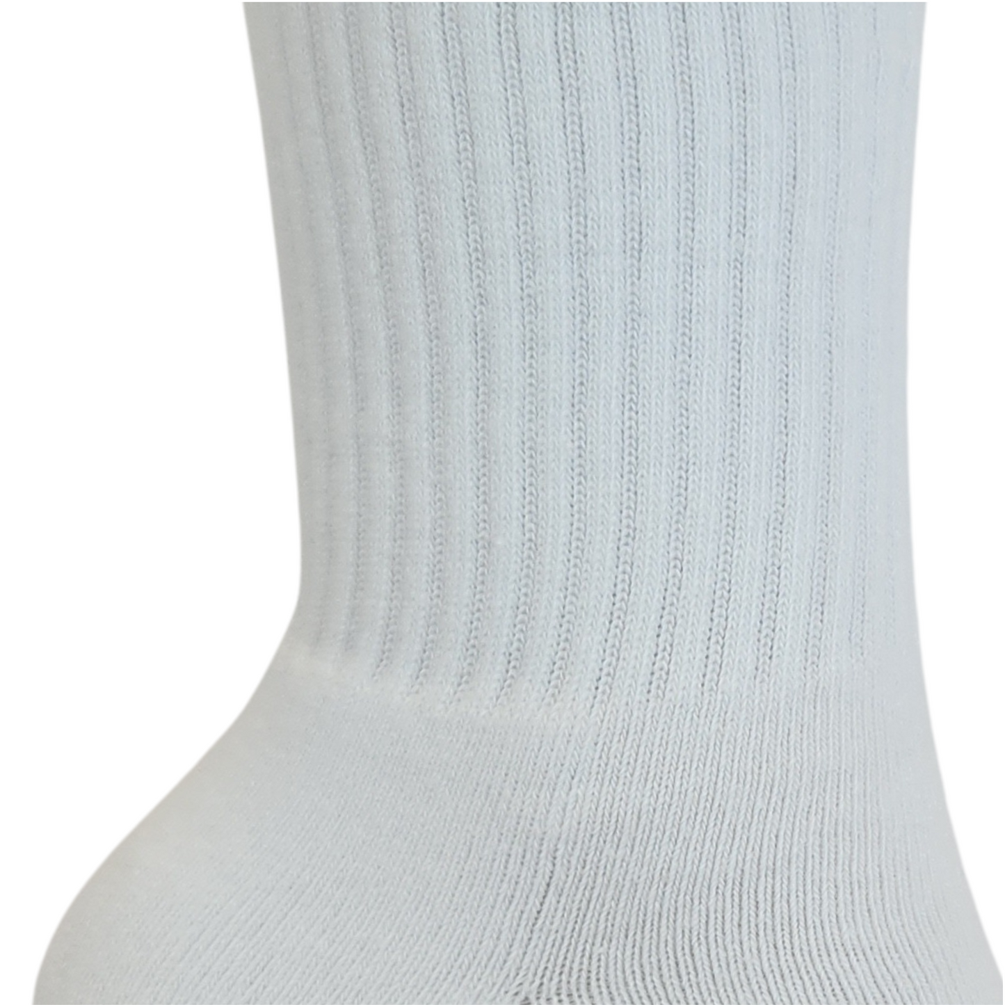 White Unisex Grip Socks