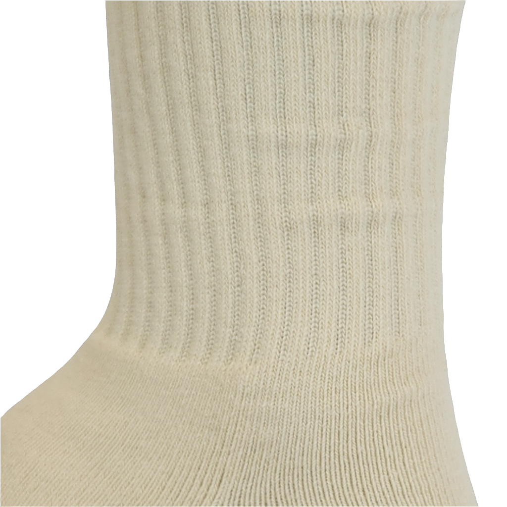 Beige Unisex Grip Socks